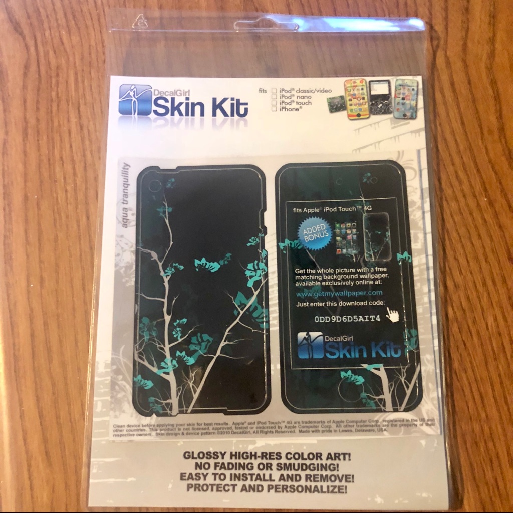 Ipod Touch 4g Skin Apple 4th Gen